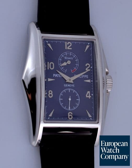 Image of Patek Philippe 10 Day Power Reserve White Gold Blue Dial