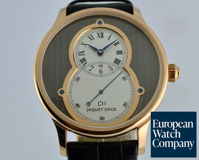 Image of Jaquet Droz Grande Seconde Rose 'Cote De Geneve' Grey Dial