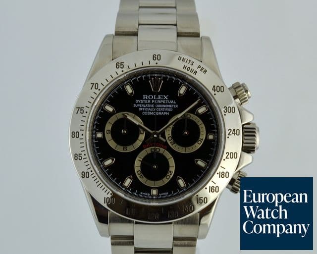 Image of Rolex Daytona SS Black Dial K Series (2002)