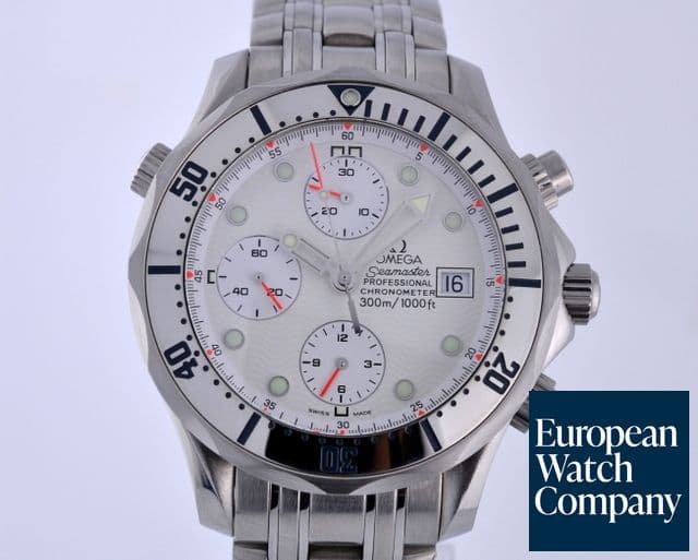Image of Omega Seamaster Professional Chronograph SS/SS
White Dial