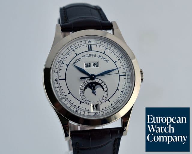 Image of Patek Philippe Annual Calendar 18K WG Sector Dial