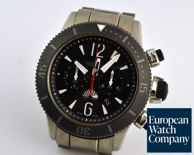 Image of Jaeger LeCoultre Master Compressor Diving Chronograph GMT
NAVY SEALS Titanium / Titanium