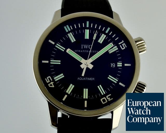 Image of IWC Aquatimer Automatic
SS Black Dial / Rubber Strap