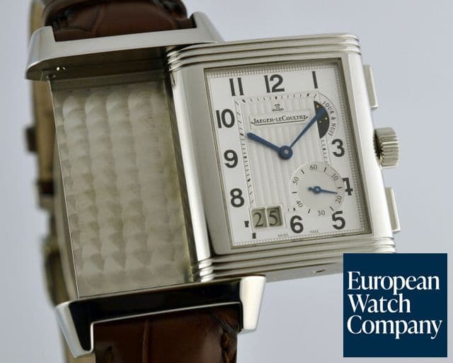 Image of Jaeger LeCoultre Grande GMT Reverso SS/Strap