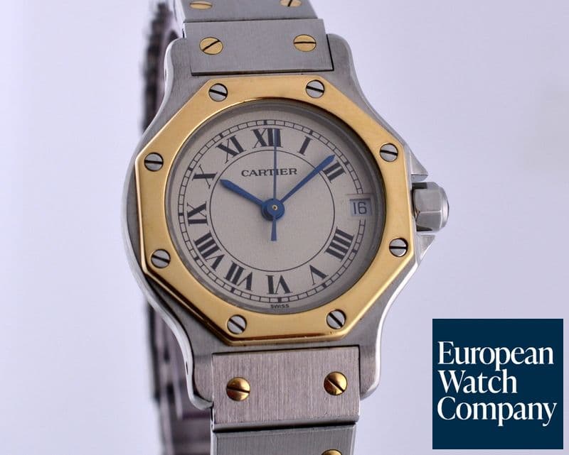 Image of Cartier Ladies Santos 2 Tone Quartz
