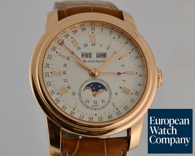 Image of Blancpain Le Brassus Complete Calendar GMT 18K RG