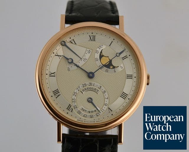 Image of Breguet Classique Power Reserve Moon 18K Rose Gold 