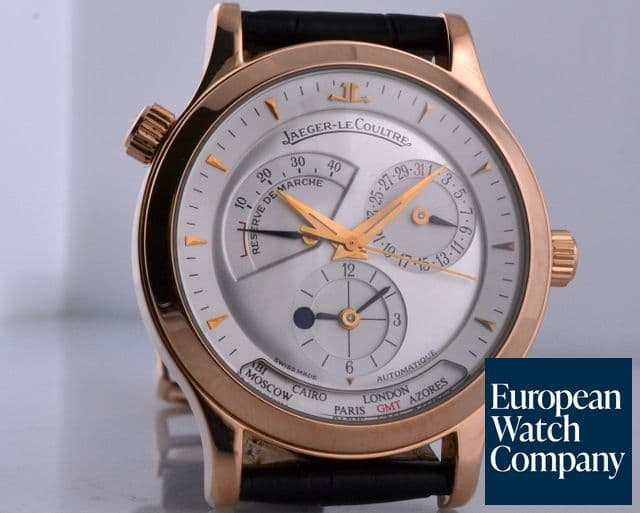 Image of Jaeger LeCoultre Master Geographic RG White Dial 38MM