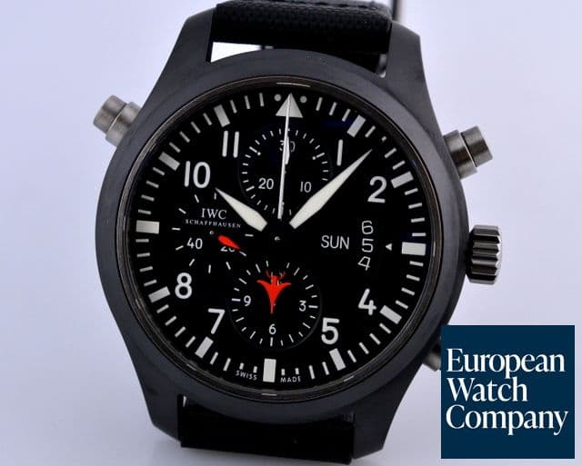 Image of IWC Top Gun Ceramic Split-Second Rattapante 