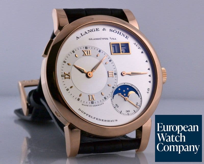 Image of A. Lange and Sohne Lange 1 Moon 18K Rose Gold 38.5MM