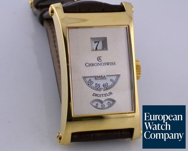 Image of Chronoswiss Digiteur 18K Yellow Gold LIMITED