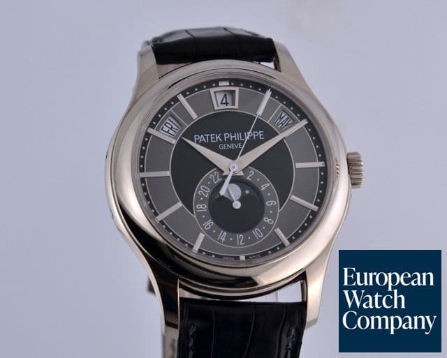 Image of Patek Philippe Annual Calendar Black Dial 18K White Gold 40MM

