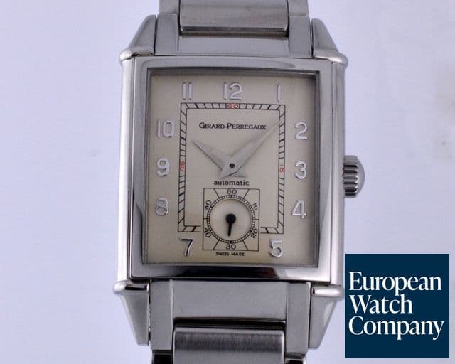 Image of Girard Perregaux Vintage 1945 Silver Dial SS/SS