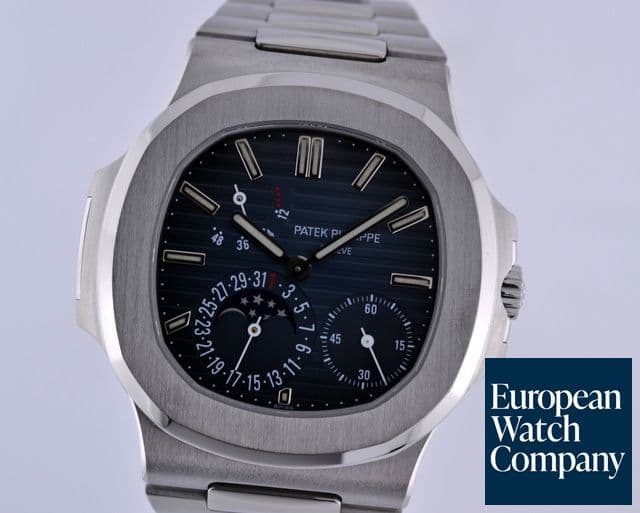 Image of Patek Philippe Jumbo Nautilus Moon Phase Power Reserve SS/SS 