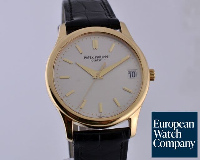 Image of Patek Philippe Calatrava 18K Yellow Gold Automatic 34MM