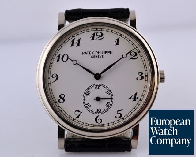 Image of Patek Philippe Calatrava 18K White Gold Arabic Numerals 33MM