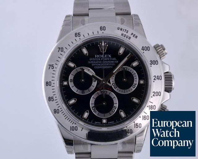 Image of Rolex Daytona SS Black Dial M Series (2009)