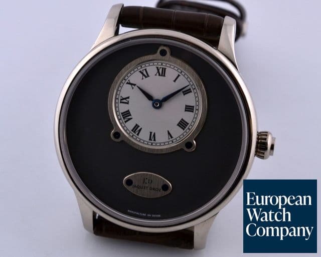 Image of Jaquet Droz Petite Heure Minute
Rehaut 18K White Gold Automatic Grey / Silver Dial 