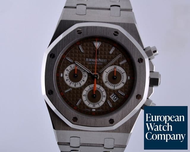 Image of Audemars Piguet Royal Oak Chronograph SS/SS Brown Dial NEW