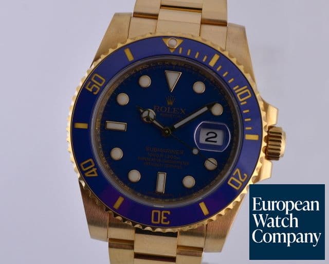 Image of Rolex Submariner Blue Dial 18K
YG/YG V Series (2011) 40MM