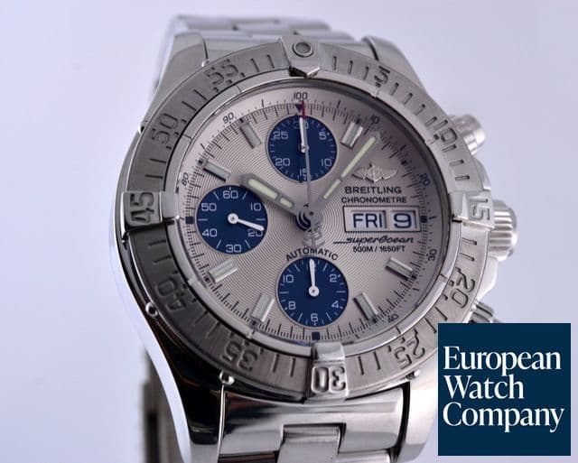 Image of Breitling Super Ocean Chronograph SS/SS White Dial 42MM