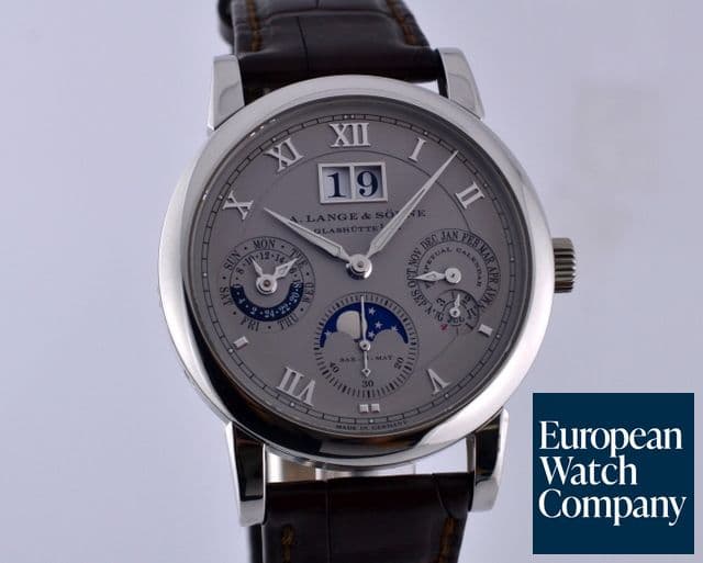 Image of A. Lange and Sohne Langematik Perpetual 
PLATINUM 38.5MM