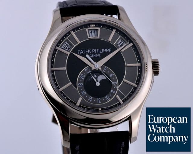 Image of Patek Philippe Annual Calendar Black Dial 18K White Gold


