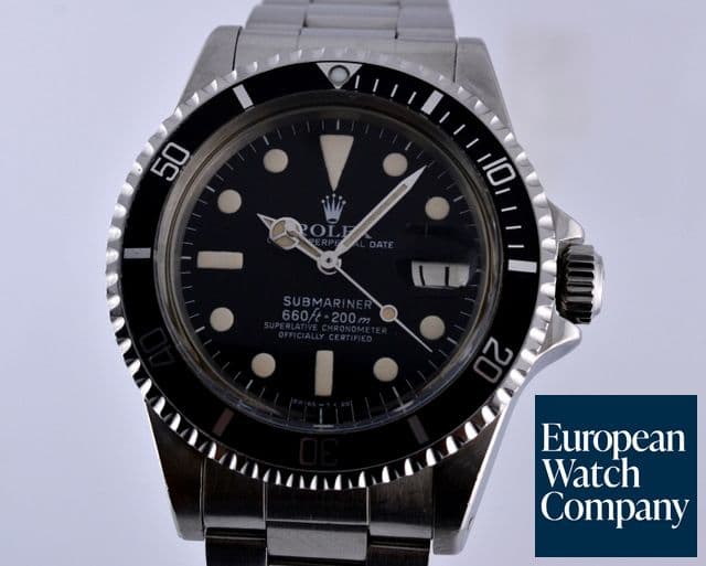 Image of Rolex Submariner SS/SS 1680 Circa 1979