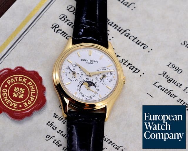 Image of Patek Philippe Perpetual Calendar 18K Yellow Gold 