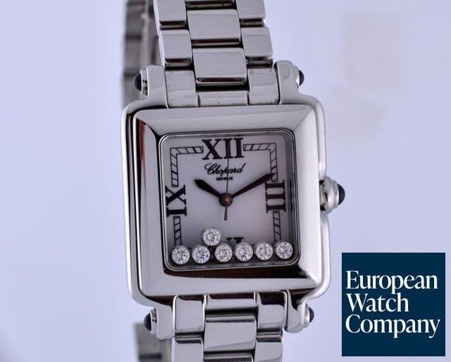 Image of Chopard Happy Sport Square Large SS/SS 7 Diamond 