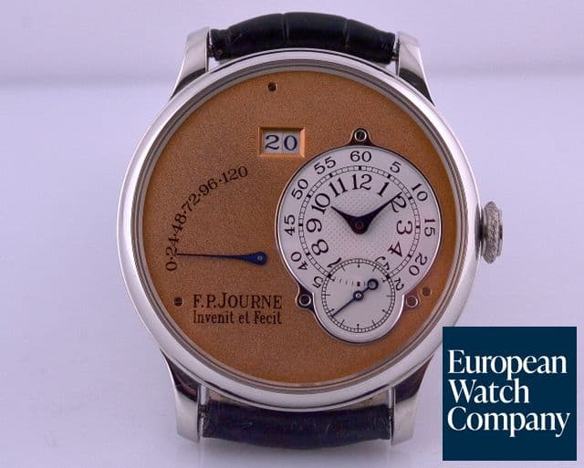 Image of F. P. Journe Octa Reserve De Marche
Platinum Salmon Dial 38MM
