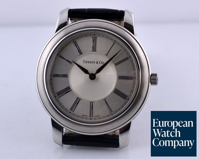 Image of Tiffany Tiffany Mark SS Silver Dial Quartz 37MM