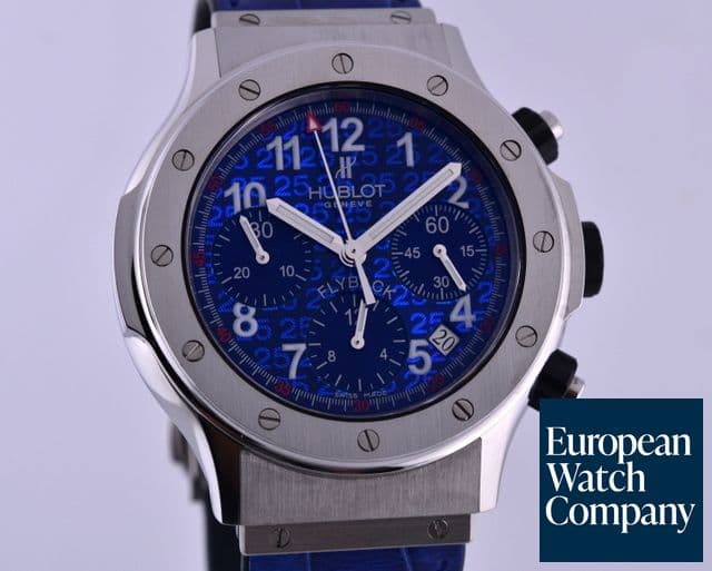Image of Hublot Chronograph SuperB Flyback Blue Dial 42MM