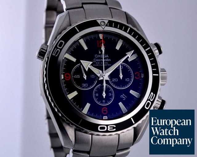Image of Omega Seamaster Planet Ocean Co-Axial Chronograph SS/SS 45.5MM
