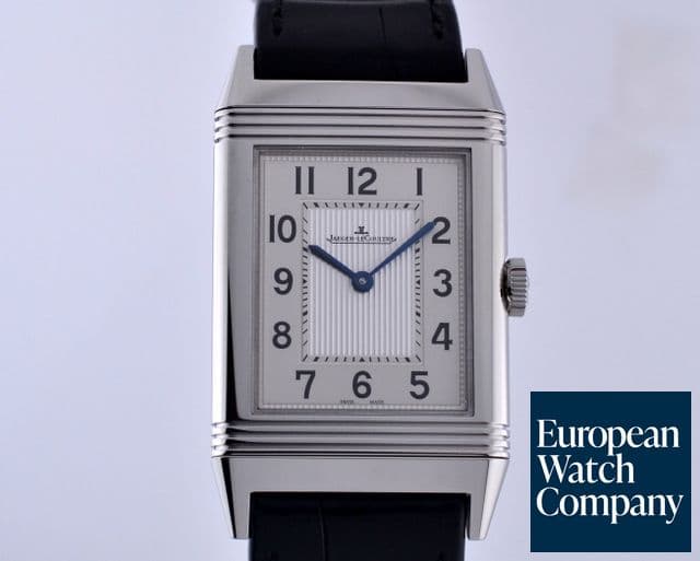 Image of Jaeger LeCoultre Grande Reverso Ultra Thin Silver Dial SS 