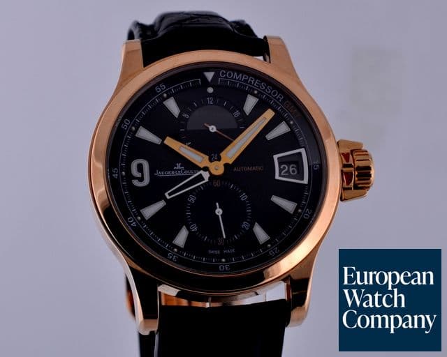 Image of Jaeger LeCoultre Master Compressor GMT 18K Rose Gold 41.5MM
