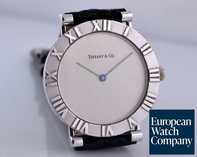 Image of Tiffany Atlas Sterling Sliver Quartz 31MM