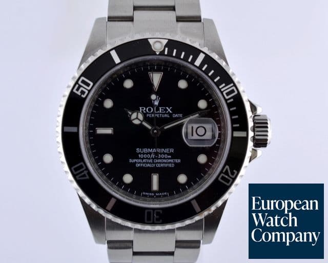 Image of Rolex Submariner SS/SS Black M Series (2007)