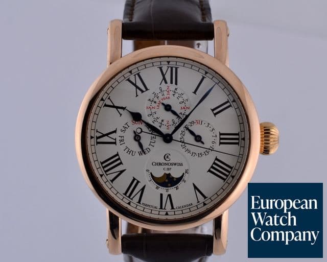 Image of Chronoswiss Perpetual Calendar 18K Rose Gold 40MM