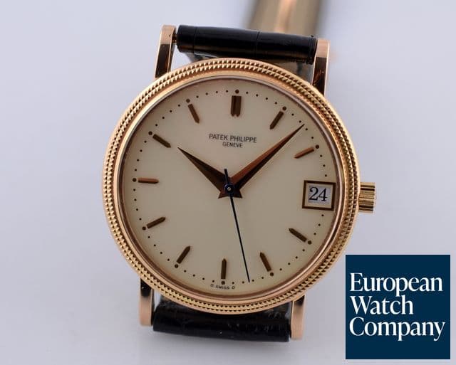 Image of Patek Philippe Calatrava 18K RG Automatic Cream Dial
