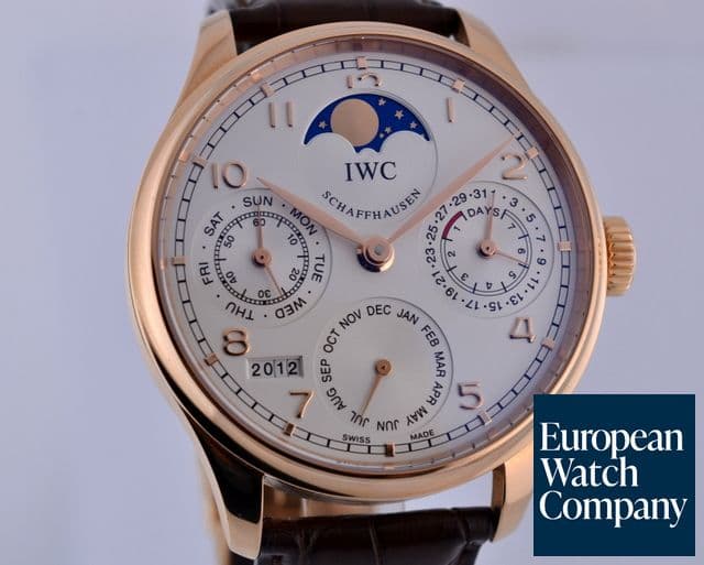 Image of IWC Portugieser Perpetual II Red Gold 44.2MM