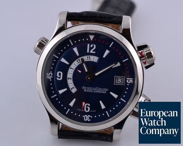 Image of Jaeger LeCoultre Compressor Memovox Platinum Blue Dial 41.5MM