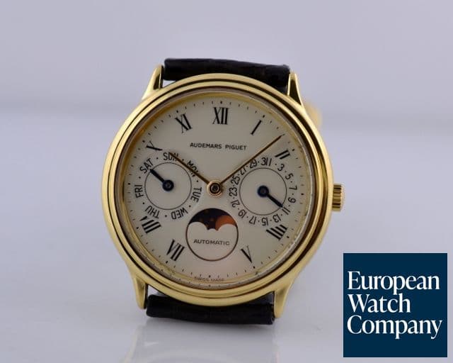 Image of Audemars Piguet Vintage Day Date Moonphase 18K Yellow Gold 33MM
