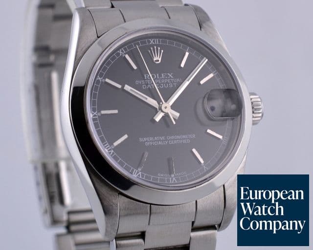 Image of Rolex Datejust Midsize Black Dial Y Series (2002 3/4)
