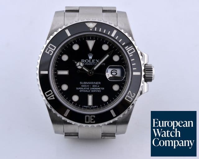 Image of Rolex Submariner Ceramic SS/SS Black G Series (2011)