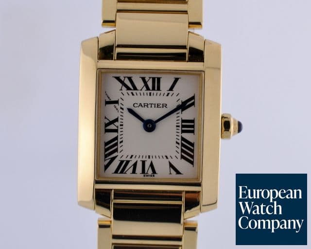 Image of Cartier Ladies Tank Francaise 18K YG/YG 20MM