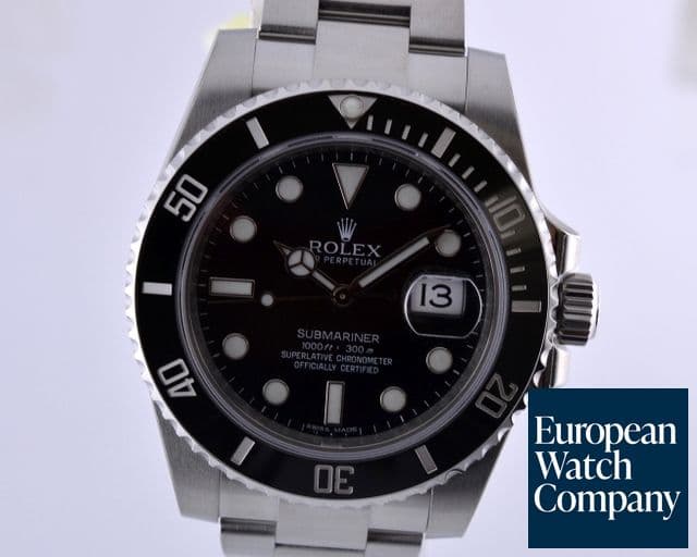 Image of Rolex Submariner Ceramic SS/SS Black G Series (2011) UNWORN