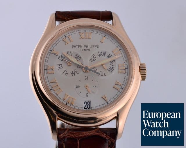 Image of Patek Philippe Annual Calendar 18K Rose Gold Cream Dial 37MM