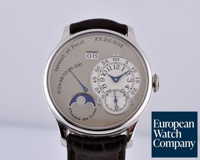 Image of F. P. Journe Octa Lune Automatic Grey Dial Platinum 38MM