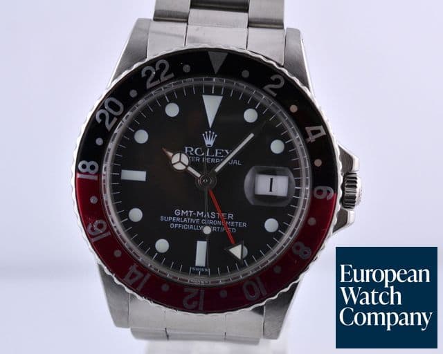 Image of Rolex GMT Master Black Dial "Coke Bezel" Circa 1969   